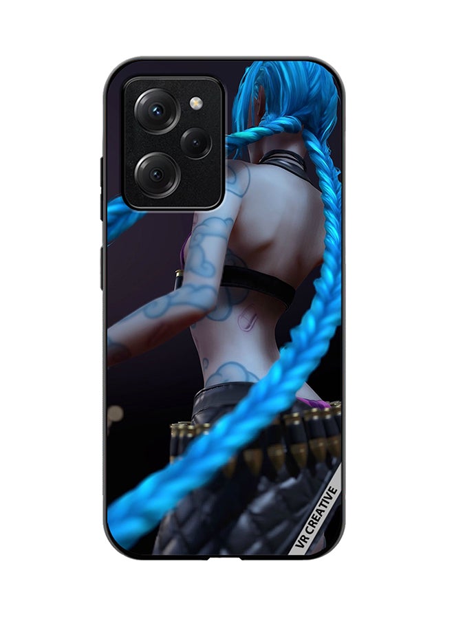VR CREATIVE Protective Case Cover For Xioami Pcoo X5 Pro Jinx League Of Legends Design Multicolour - Image 1