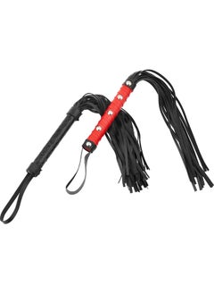 RATSAW Leather Horse Whip Leather Whip for Horses Whip for Play Faux Leather Whips PU Handle Outdoor Sports Horse Riding Whip Lightweight Gift Accessories Training Tool Portable Gift  - Image 1