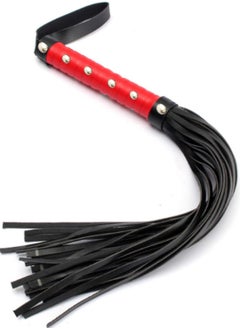 RATSAW Leather Horse Whip Leather Whip for Horses Whip for Play Faux Leather Whips PU Handle Outdoor Sports Horse Riding Whip Lightweight Gift Accessories Training Tool Portable Gift  - Image 3