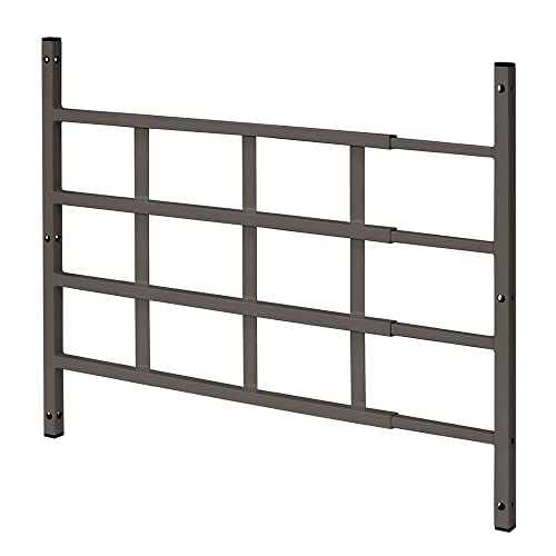 SEGAL Prime-Line S 4766 Carbon Steel Fixed 4-Bar Window Grill for Home Security and Child Safety, 23-1/2 In. to 38 In., Bronze (1 Set) - Image 1