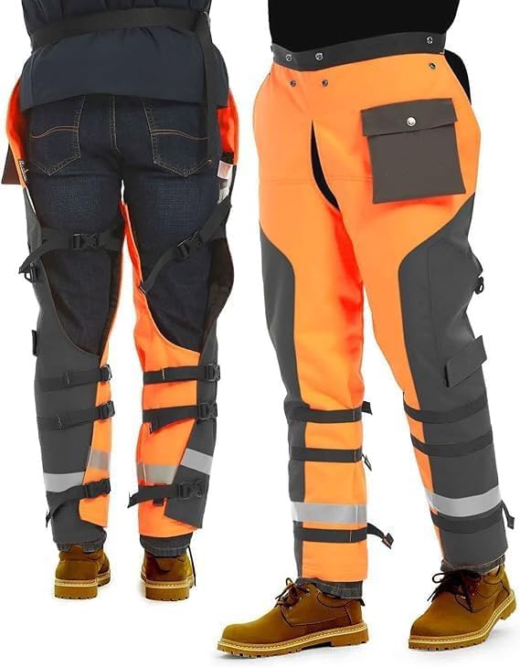 PROYAMA Chainsaw Chaps for Cutting and Logging, 9 Layers Lightweight, Chainsaw Pants Adjustable Belt, 40-42 Inch - Image 4