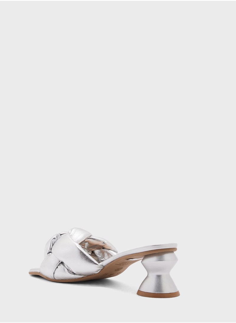 FYOR - Multi Strap Mid Heel Sandals - Image 1