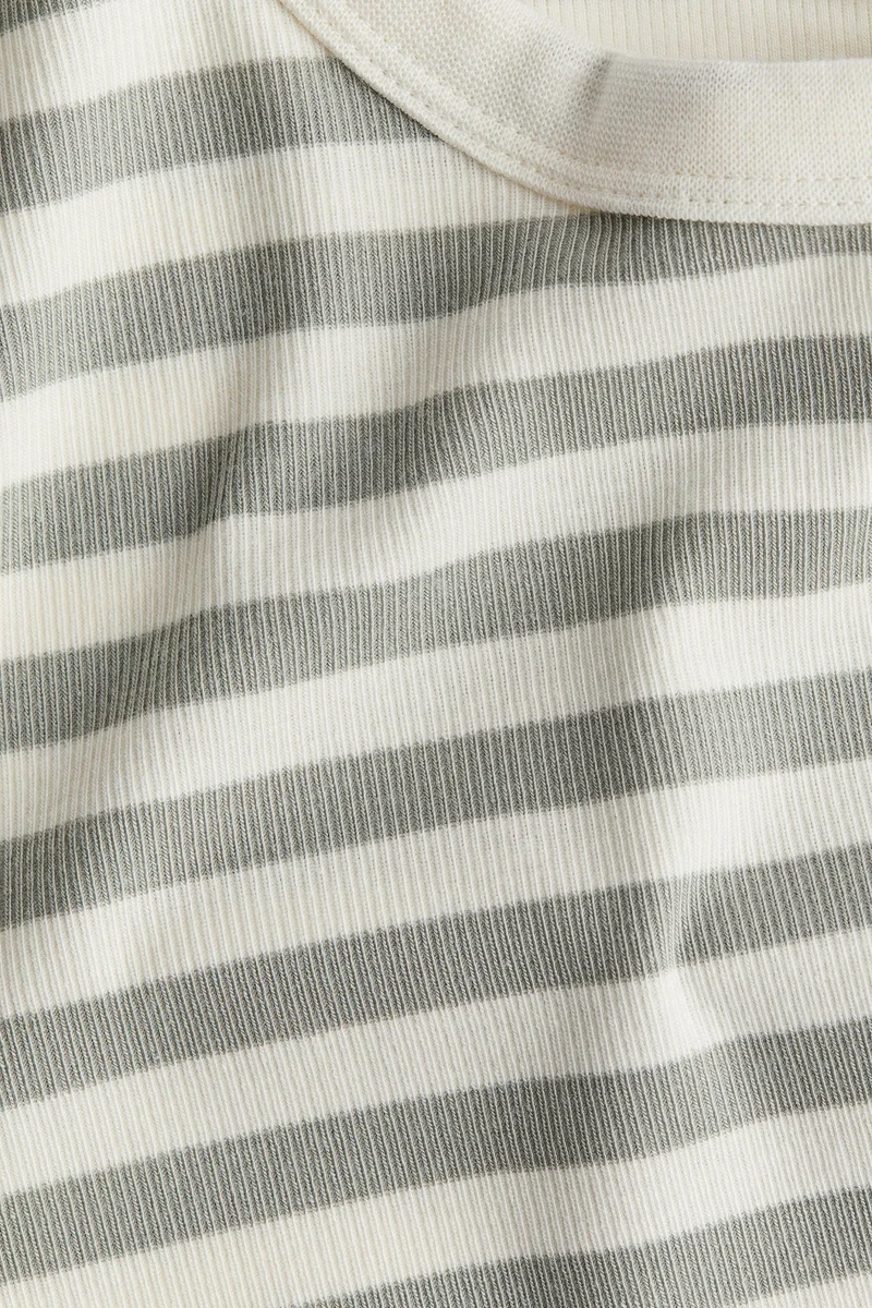 H&M MAMA Ribbed jersey top