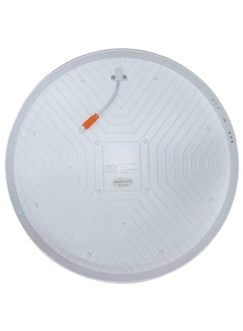 NOVEX LED Surface Panel Light – Swan Series, 50W, Round, 7000K Cool White, Energy-Efficient Ceiling Light for Home & Office - Image 2