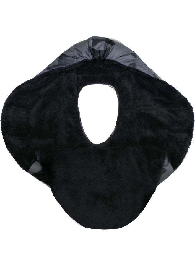 7 A.M. 7AM Enfant Baby Car Seat - Nido Quilted Baby Carrier Cover, Hooded Soft Plush Lining, Stroller - Image 4