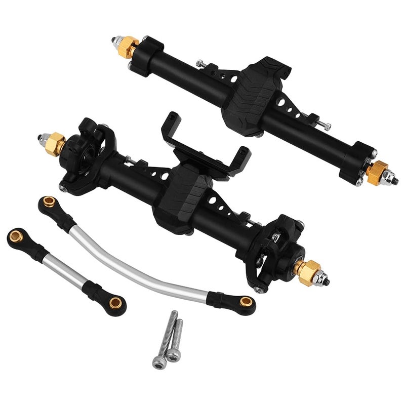 Pothyes 124 Scale Plastic Nylon Axles Front and Rear Portal Axle Assembly wNew C Knuckle for Axial SCX24 90081 C10 Jeep 124 RC Crawler Upgrade - Image 3