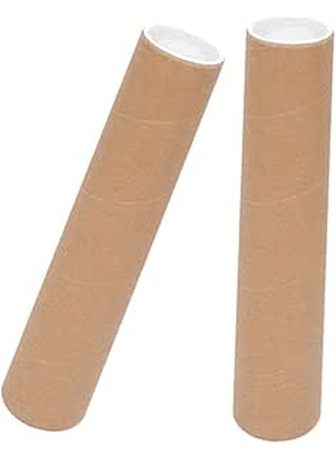 2 Heavy Duty Poster Tubes For Artwork Storage Transport And Document Mailing Protection - Image 1