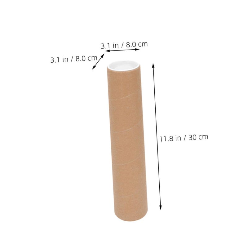 2 Heavy Duty Poster Tubes For Artwork Storage Transport And Document Mailing Protection - Image 3