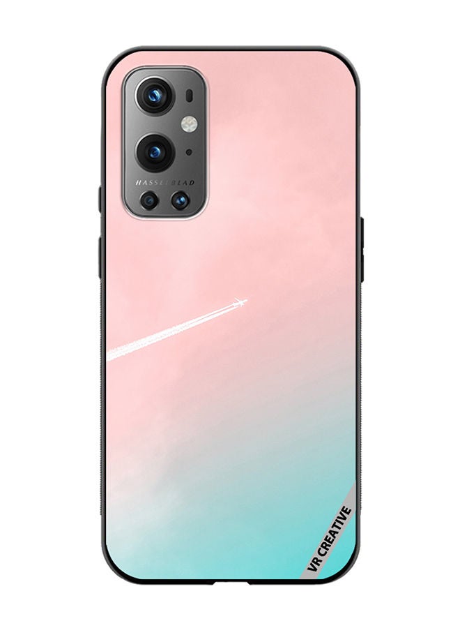 VR CREATIVE Protective Case Cover For OnePlus 9 Pro Aero Pink Design Multicolour - Image 1