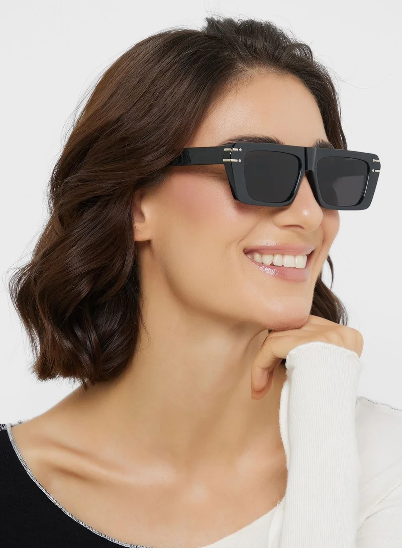 جينجر Rectangular Sunglasses