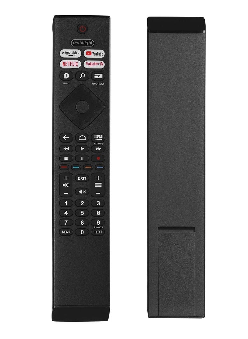 BGM Remote Control BRC0984501 Compatible with Philips Smart TV 7900 Series – Long-Range Infrared Replacement Controller for Philips LCD LED TVs – 15m IR Range – Ergonomic Design – 360 Days Warranty – AAA Battery Powered  - Image 5