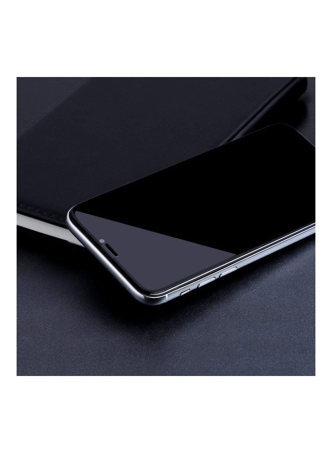 ICS Screen Protector Tempered Glass for Apple iPhone X/XS Black/Clear - Image 2