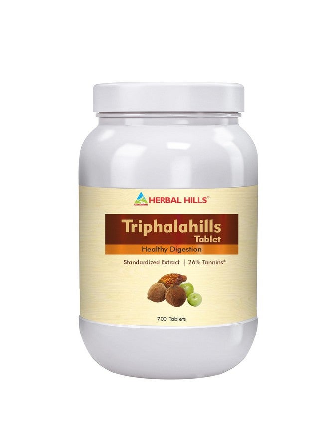 Herbal Hills Ayurvedic Triphala Tablets Triphalahills Healthy Digestion 700 Tablets - Image 1