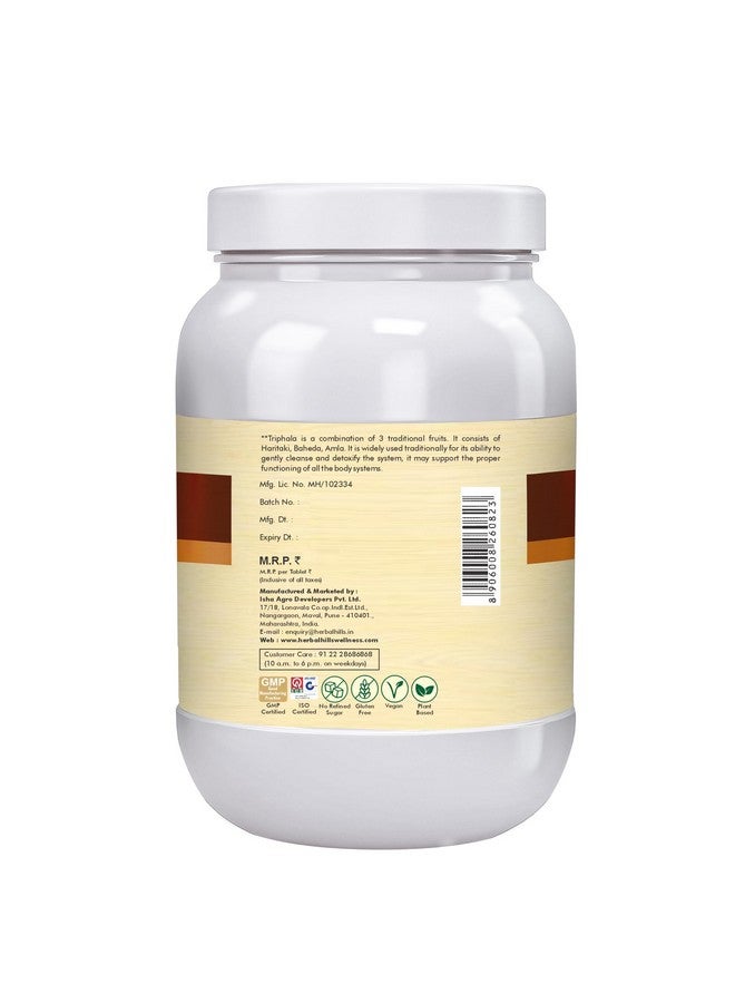 Herbal Hills Ayurvedic Triphala Tablets Triphalahills Healthy Digestion 700 Tablets - Image 4