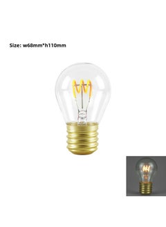 Generic Charging Bulb LED Independent Light Source Usb Interface Portable Night Light Unicorn Love DIY Atmospheric High-end-Specifications:Horizontal Spiral-2200k Warm Yellow  - Image 1