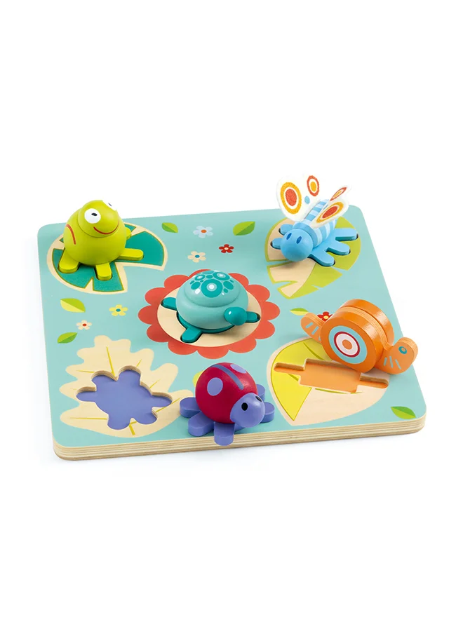 دجيكو Djeco Lilo Wooden Puzzle 5-Pieces