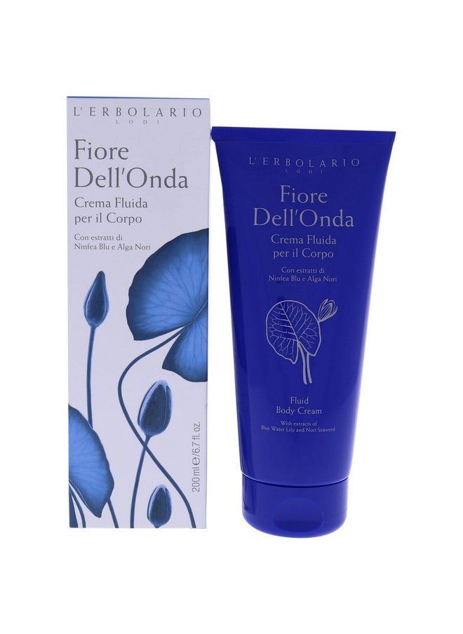 L'Erbolario Fiore Dell'Onda Fluid Body Creampersistent Fragrancerich In Vitamins Proteins And Mineralsprotects The Integrity Of The Skinnourishes Skin And Leaves It Moisturized6.7 Oz  - Image 1