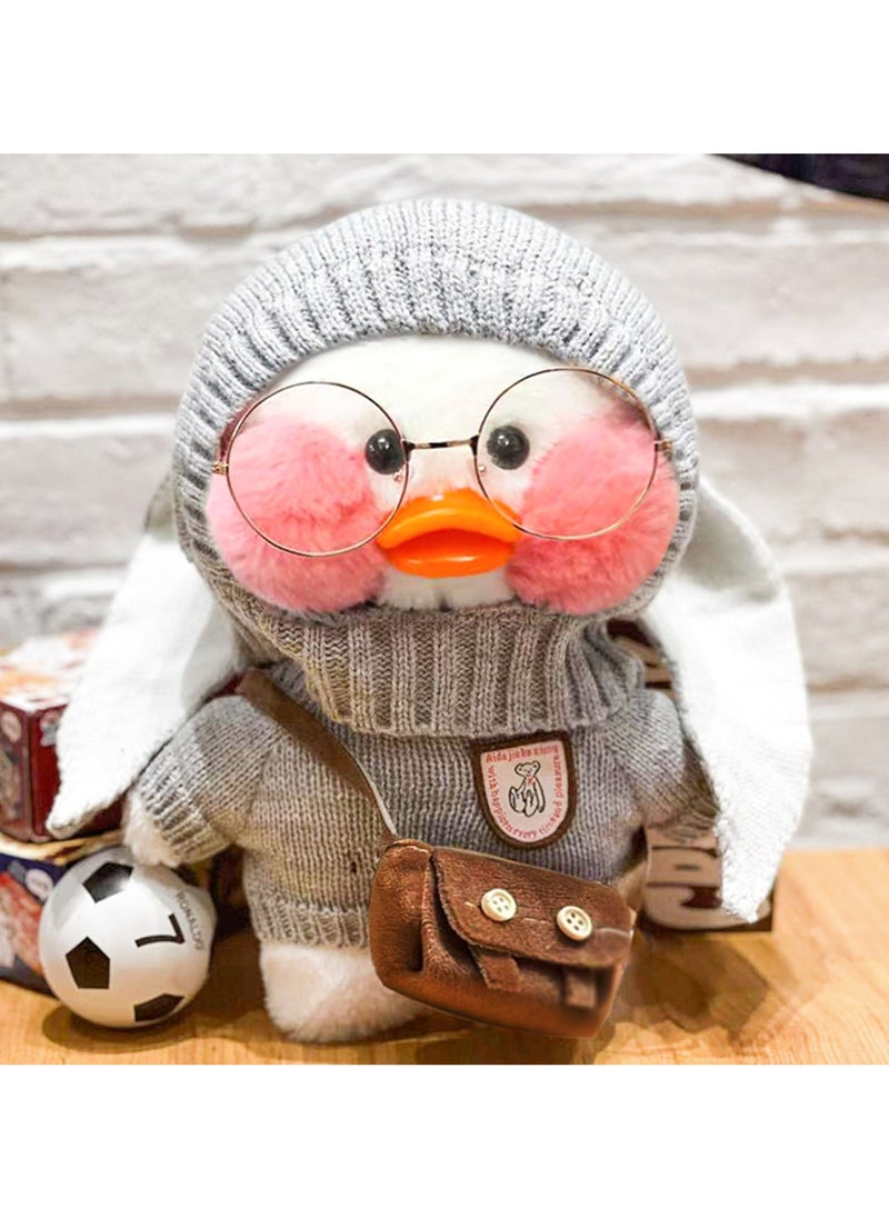 Cutie Cute Kawaii Plush Soft Duck Doll Korean Netred Supports Hyaluronic Acid Small Duck Doll Children's Toy For Birthday Gift 30cm  - Image 1
