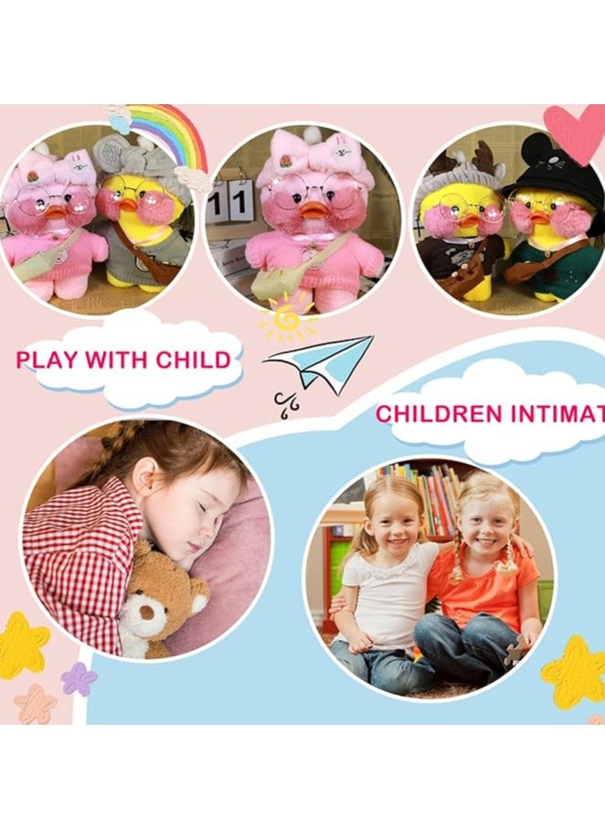 Cutie Cute Kawaii Plush Soft Duck Doll Korean Netred Supports Hyaluronic Acid Small Duck Doll Children's Toy For Birthday Gift 30cm  - Image 3