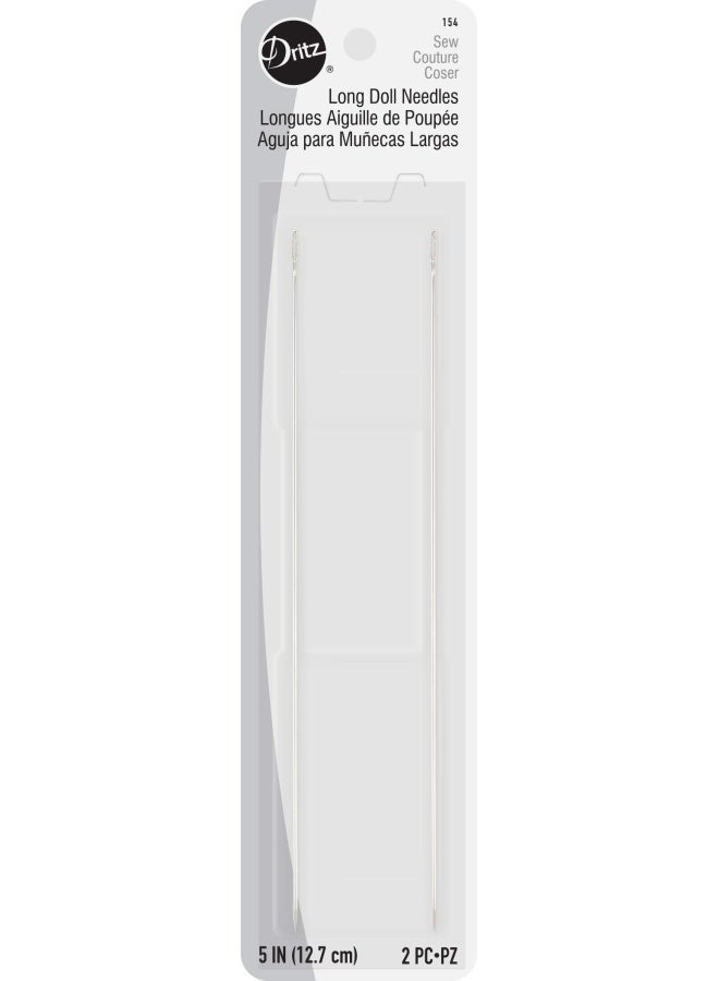 Dritz Long Doll Needles 5 2 Per Package Pack Of 6 - Image 1
