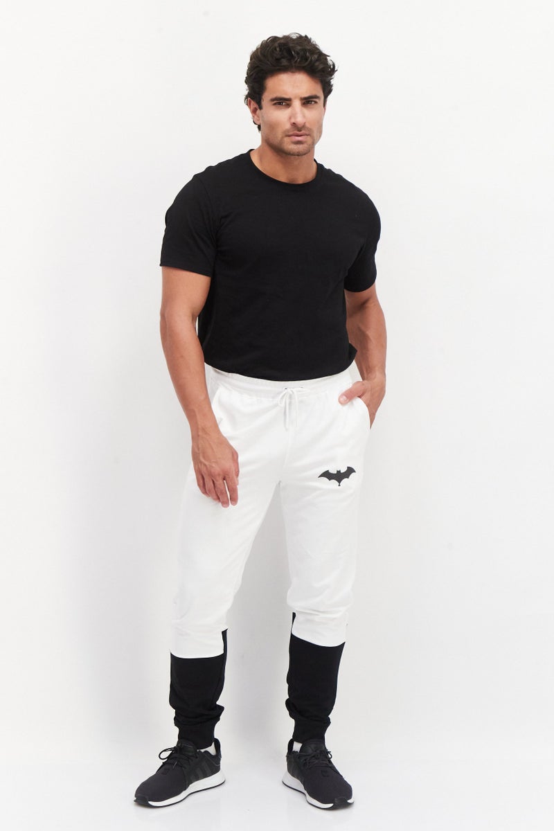 DC Men Two-Toned Drawstring Jogger Pants, Black - Image 3