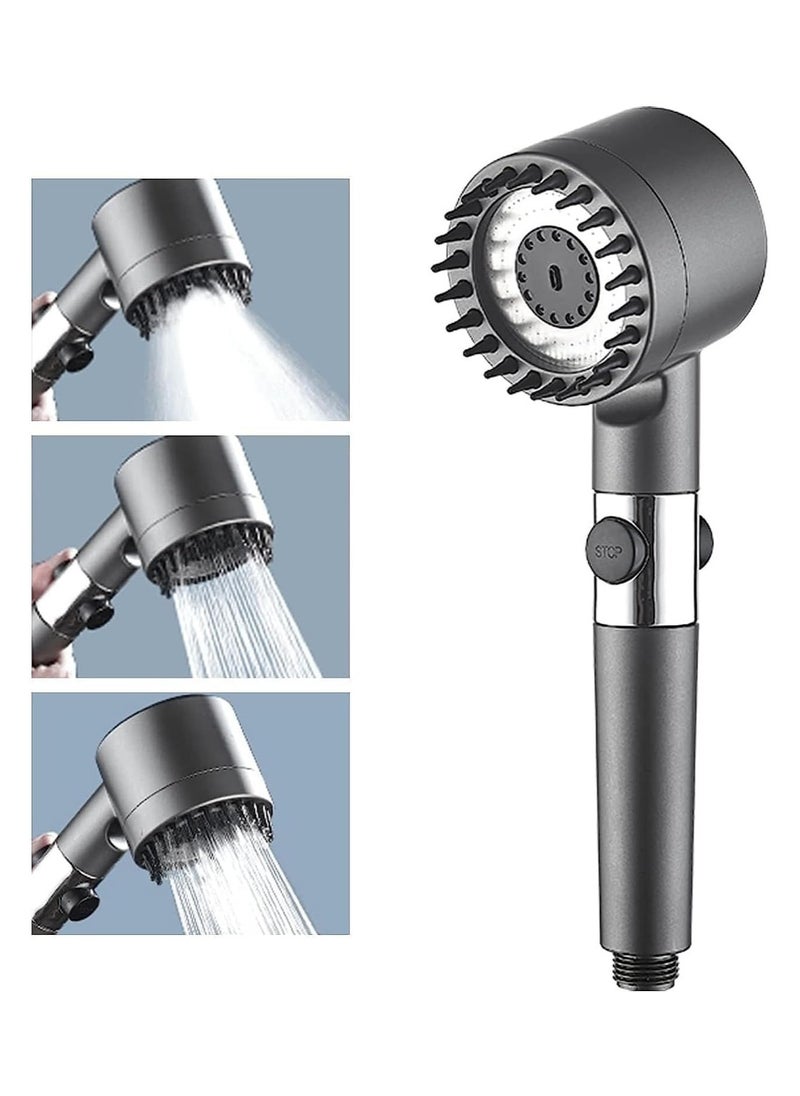 ARNOTEC German Multifunctional Massage Shower, Handheld Shower Head with Filter, High Pressure 3 Mode Showerhead, Removable Powerful Pressure Hand Held Showerhead  - Image 1