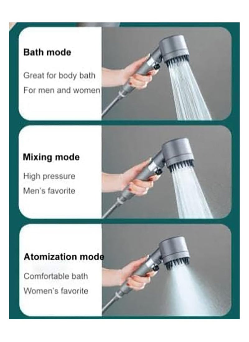 ARNOTEC German Multifunctional Massage Shower, Handheld Shower Head with Filter, High Pressure 3 Mode Showerhead, Removable Powerful Pressure Hand Held Showerhead  - Image 5