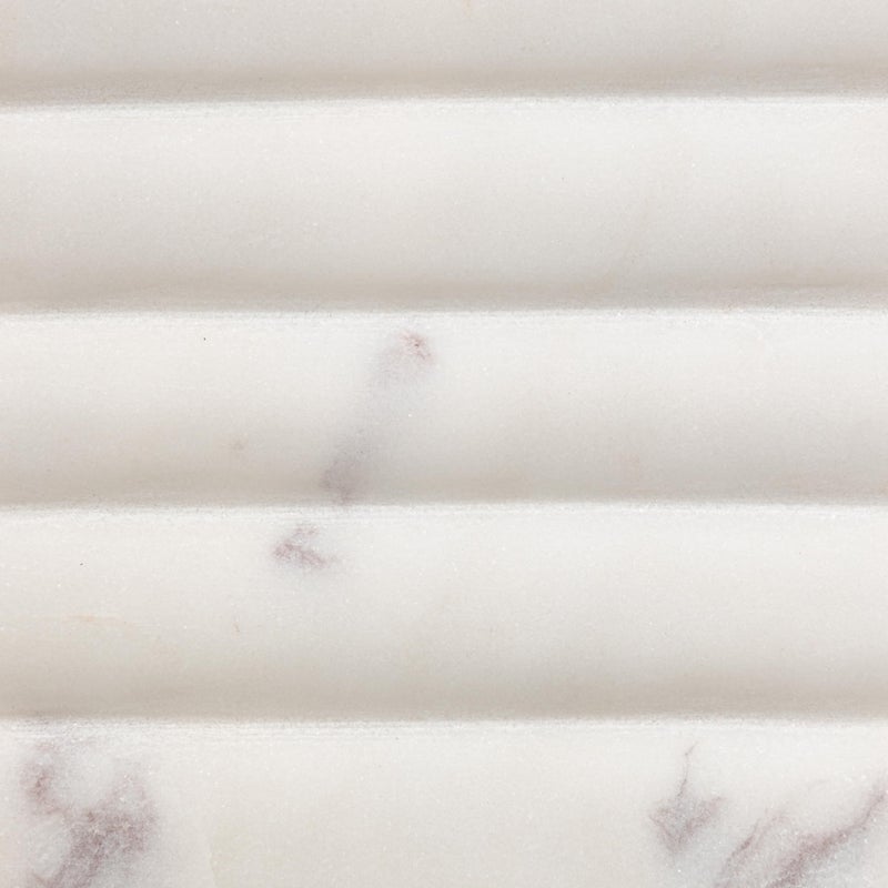 Creative Co-op Contemporary Carved Marble Soap Dish for Bathrooms - Image 5