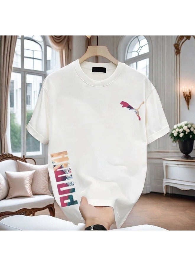 PUMA Versatile Round-Neck Tee | Perfect for Office & Casual Wear | Men Women Unisex