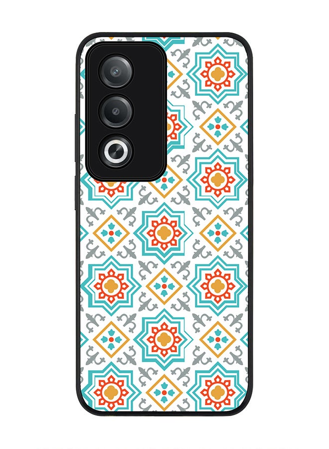 Stylizedd For Oppo A3 Pro / A80 Case,Slim fit Camera Protection, Shockproof Thin Phone cover - Moroccan Mosaic - Image 1