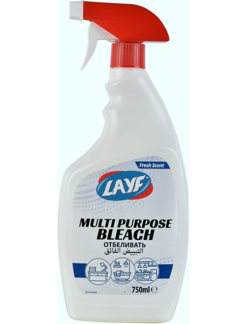 Multipurpose Bleach Fresh Scent 750 ML