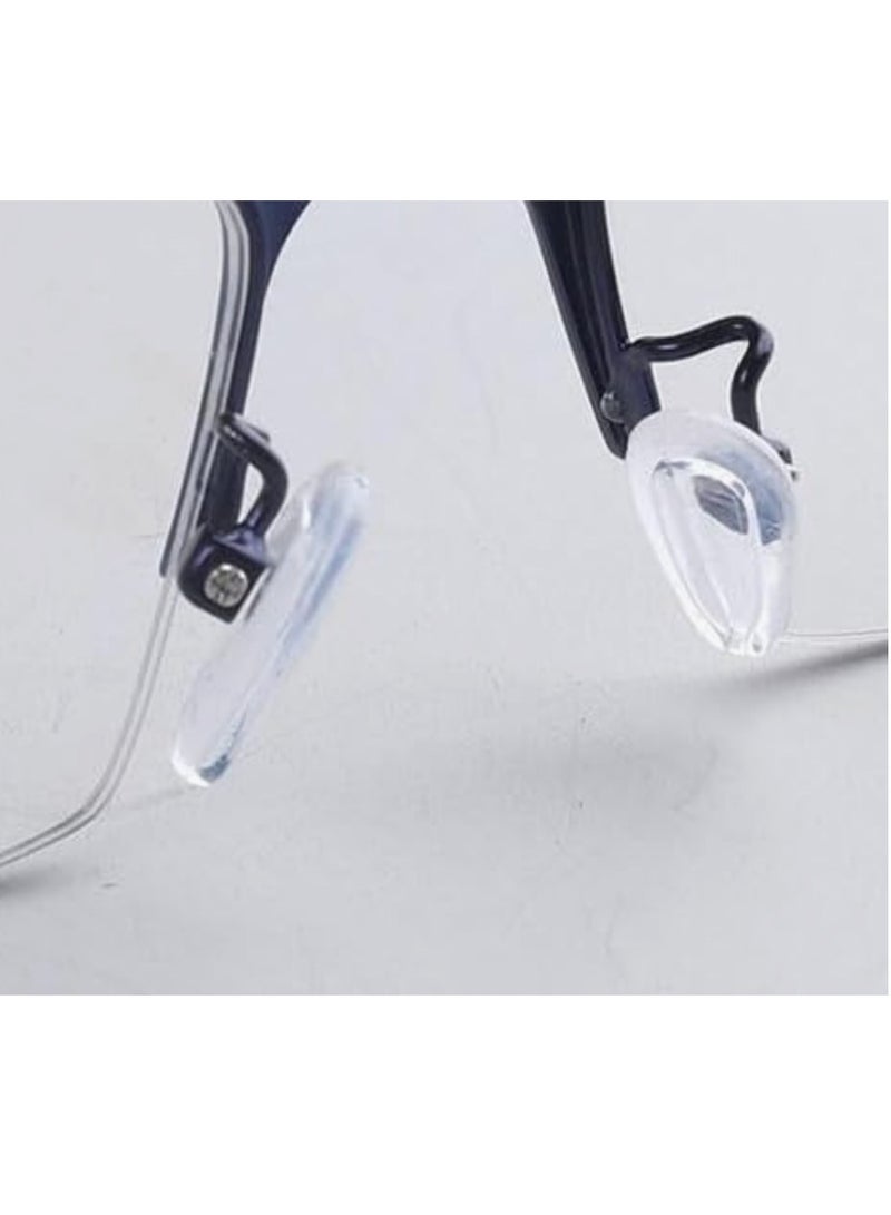 بوما للبصريات أليكس +1.5 - نظارات قراءة للرجال والنساء. نظارات طبية تصحيحية، وعدسات مانعة للضوء الأزرق لتخفيف إجهاد العين. للجنسين - إطار معدني نصفي.  متوفر بثلاثة ألوان: أسود، رمادي، أو أزرق. - Image 3