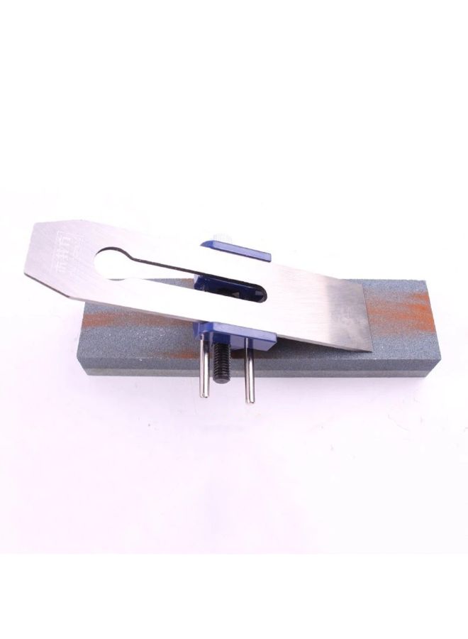 High Accuracy Manual Honing Guide Jig Tool Silver/Blue 0.18kg - Image 4