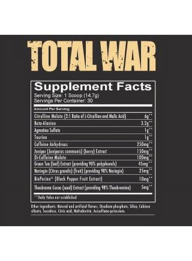 Redcon1, Total War, Preworkout, Pink Lemonade, Powder, 30 Servings - Image 2