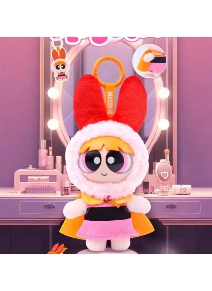 General Powerpuff Girls Variety Girl Pendant Series Plush Blind Box Figure Cute Doll Pendant Single piece adds cuteness  - Image 2