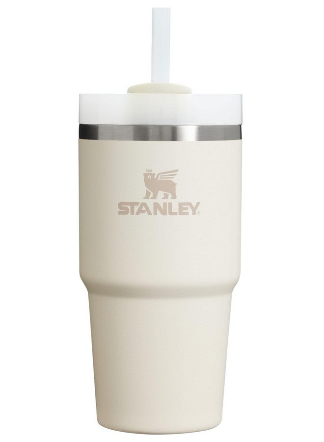 Stanley Stanley Quencher H2.0 Tumbler with Straw 20 oz | Flowstate 3-Position Lid | Cup Holder Compatible for Travel | Insulated Stainless Steel Cup | BPA-Free | Cream 2.0 - Image 1
