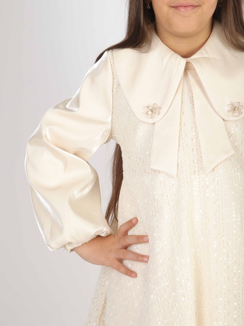 bravokids فستان بناتي، للأعمار من 7 إلى 11 سنة، 26571 - Image 4