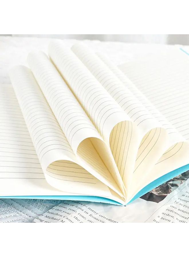 Green Leather A5 Notebook Soft Cover Thickened Pages Business Office Diary Student Journal - Image 5