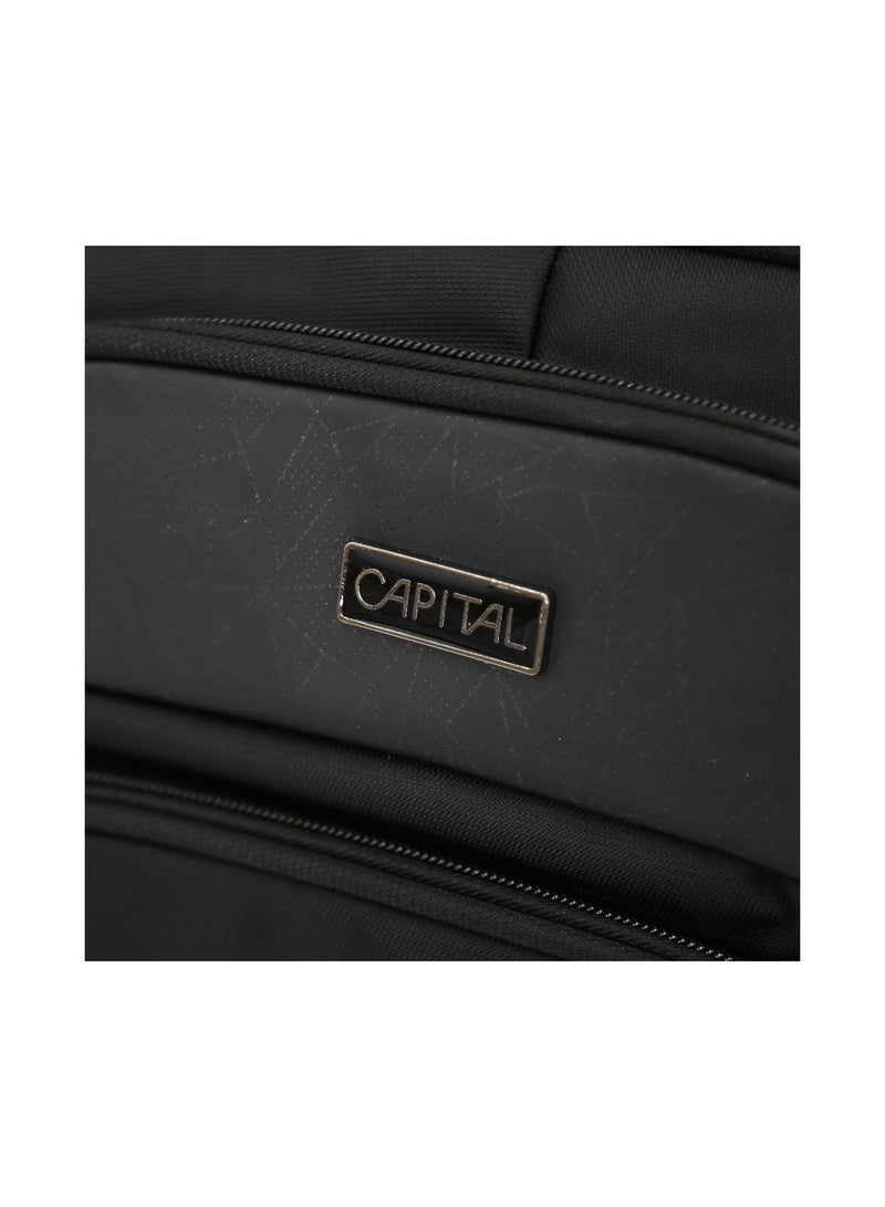CAPITAL حقيبة ظهر احترافية للكمبيوتر المحمول - مقاس 17 بوصة - Image 2