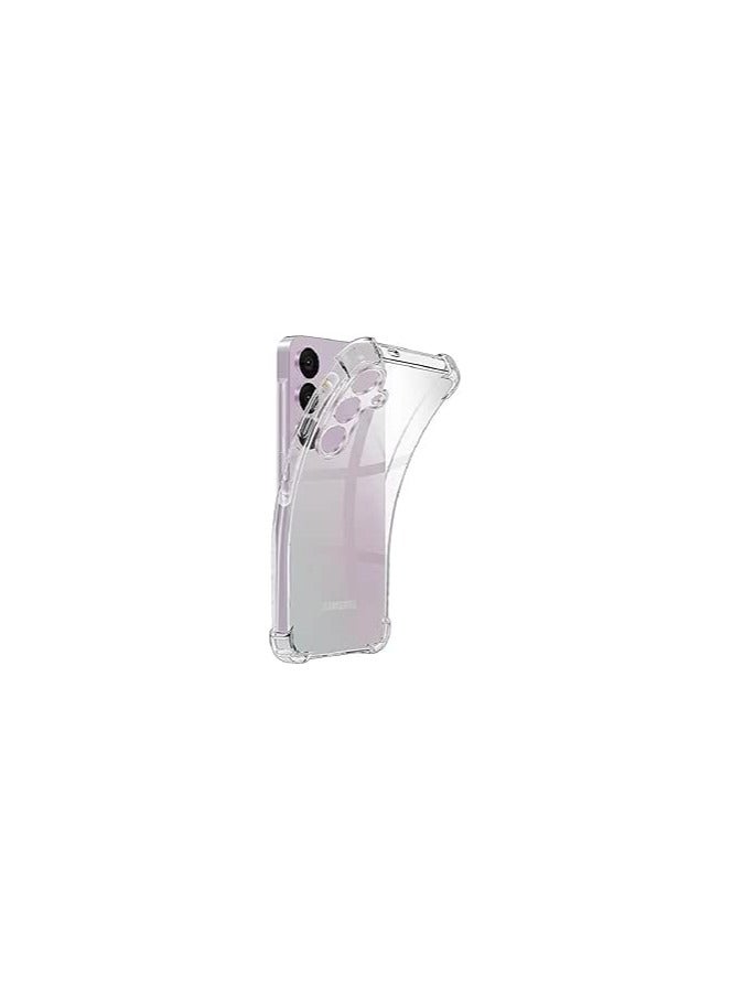 Clear Soft Silicone Shockproof Anti-Scratch Protective Bumper Case for Samsung Galaxy A55 Air Cushion Transparent Back Cover - Image 1