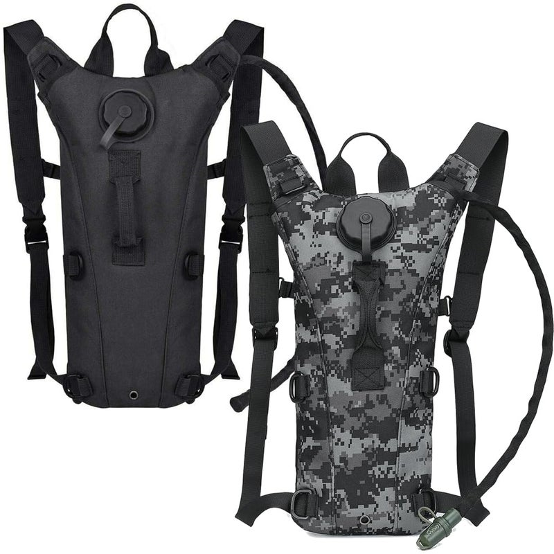 ATBP Tactical Hydration Pack 3L Water Bladder Backpack Lightweight Water Storage Reservoir Bag Daypack for Running Hiking Cycling Biking - Image 1