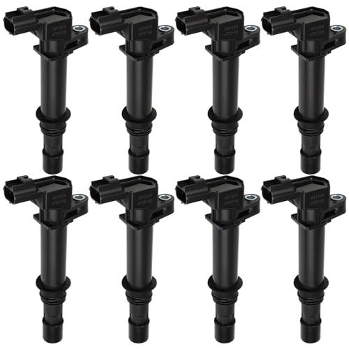 ROADFAR طقم حزمة ملف الإشعال ROADFAR مكون من 8 لسيارات دودج رام وجيب وميتسوبيشي ودكوتا ودورانغو 1500 وكوماندور وجراند شيروكي ورايدر 4.7L V8 بديل لـ UF399 UF297 UF270 - Image 1