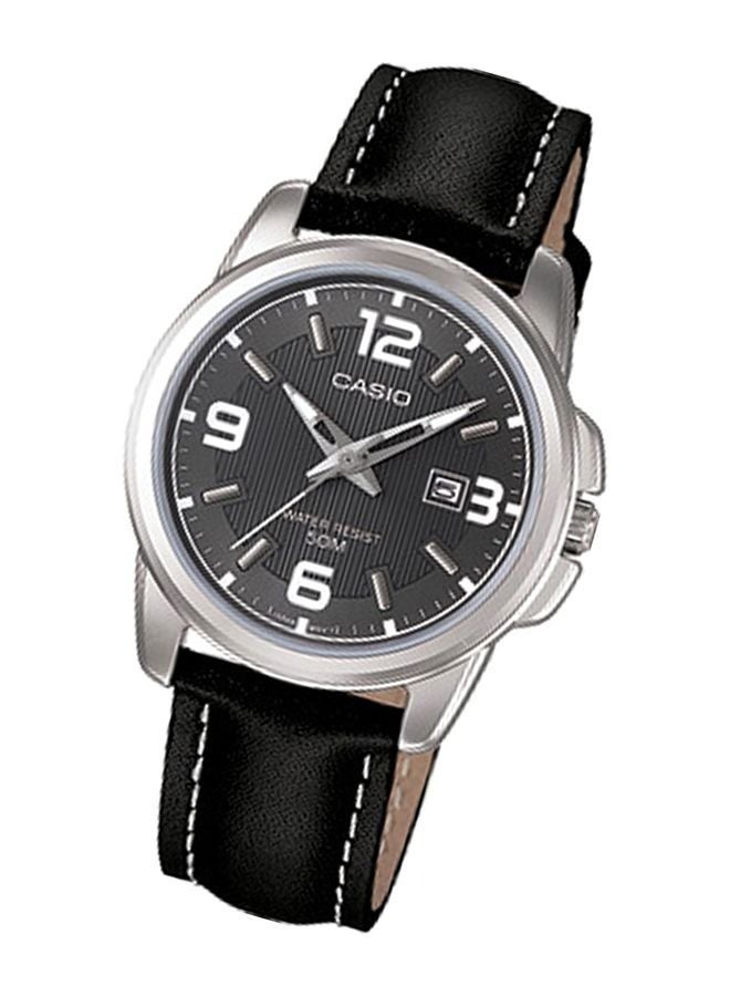 كاسيو ساعة يد من جلد بعقارب LTP-1314L-8AVDF - Image 2