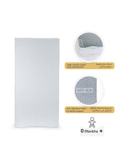 Rest Baby Cot Mattress 60X120Cm With Extra Thickness 10Cm/23X47+3Inch Crib Mattress Memory Foam Removable Washable Cover Breathable Anti Allergenic Toddler Bed Mattress With Anti-Slip Feature  - Image 2