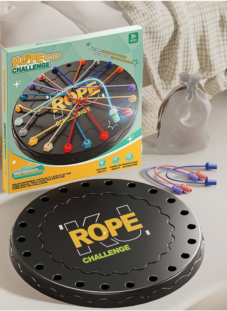 Generic - Unzip the rope,challenge the strategy of the battle,decrypt the toy,train logical thinking in board games,and interact with children's toys in person - Image 1