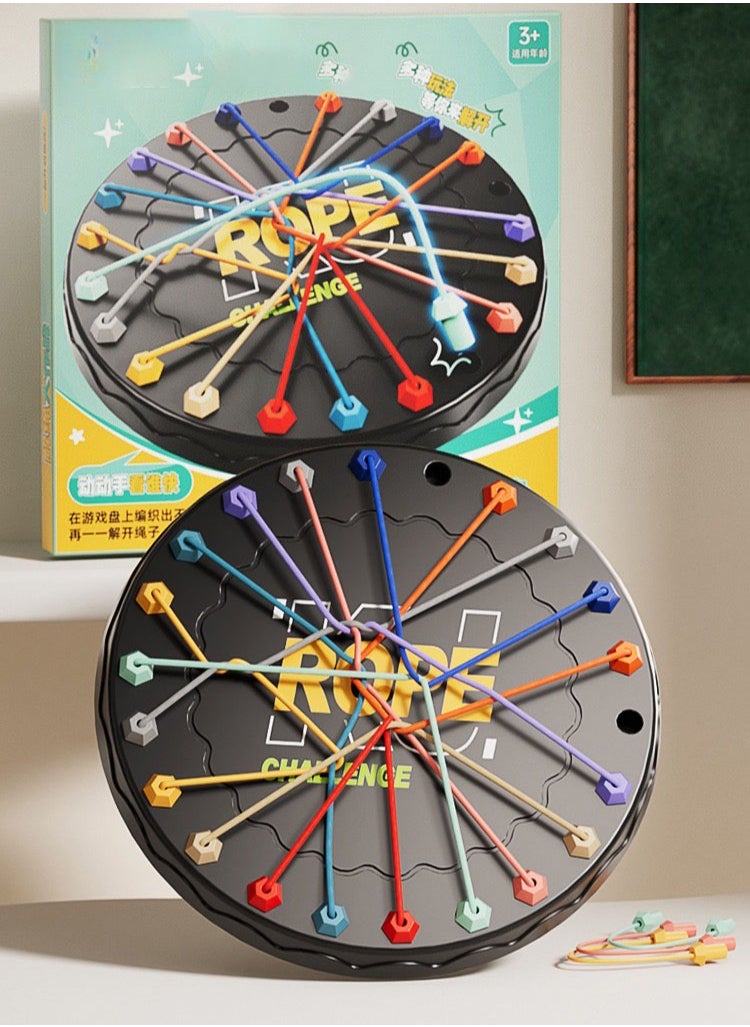 Generic - Unzip the rope,challenge the strategy of the battle,decrypt the toy,train logical thinking in board games,and interact with children's toys in person - Image 1