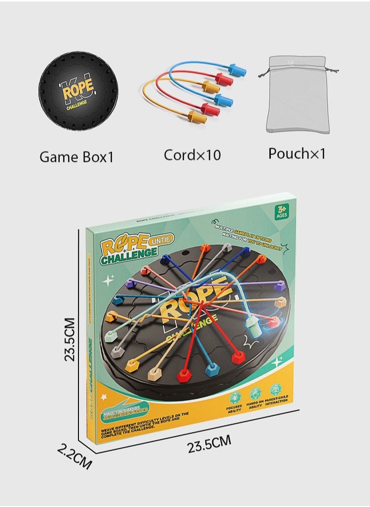 Generic - Unzip the rope,challenge the strategy of the battle,decrypt the toy,train logical thinking in board games,and interact with children's toys in person - Image 1
