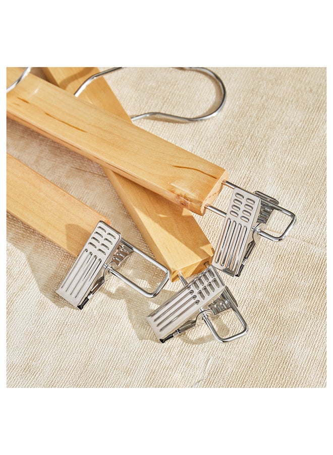 Home Box Forest 3-Piece Wooden Trouser Hanger Set 33 x 2.8 x 12 cm  - Image 3