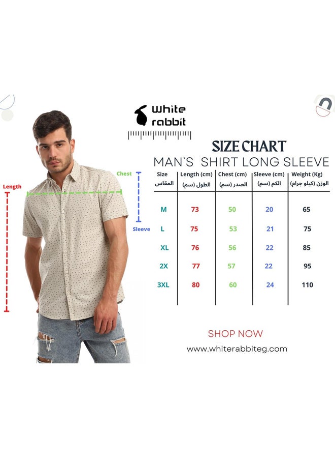 WHITE RABBIT Branches & Dots Short Sleeves Shirt  - Image 4