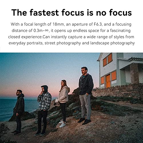 7artisans 18MM F6.3 Mark II UFO Camera Prime Lens Compatible with Sony E Mount,APS-C,Ultra-Thin Compact Mirrorless Cameras for FX/A/NEX Series for FS5,FS7,FS7M2,FS5M2K,A3000,A5000,NEX-3,NEX-3N - Image 5
